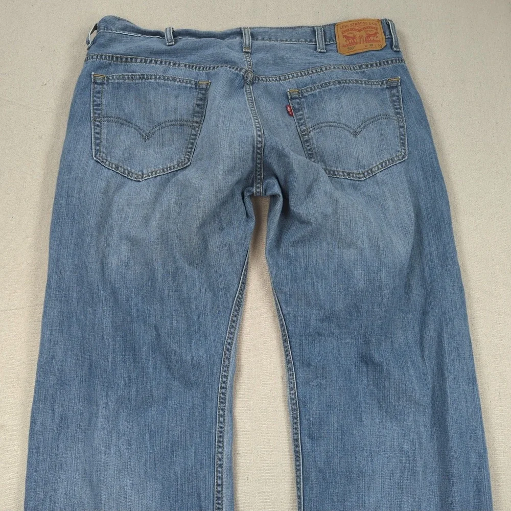 Levis‎ Jeans Mens 38x30 Blue 569 Loose Baggy Relaxed Faded